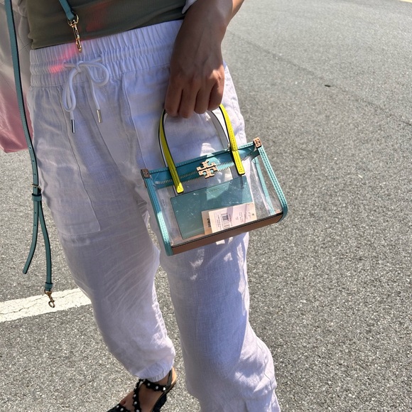 Tory Burch Clear mini tote. - Picture 12 of 15